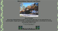 Desktop Screenshot of heinrichshaus.com